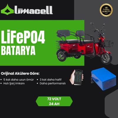 STMAX 960 Elite LiFePO4 Batarya 72 Volt 24 Ah